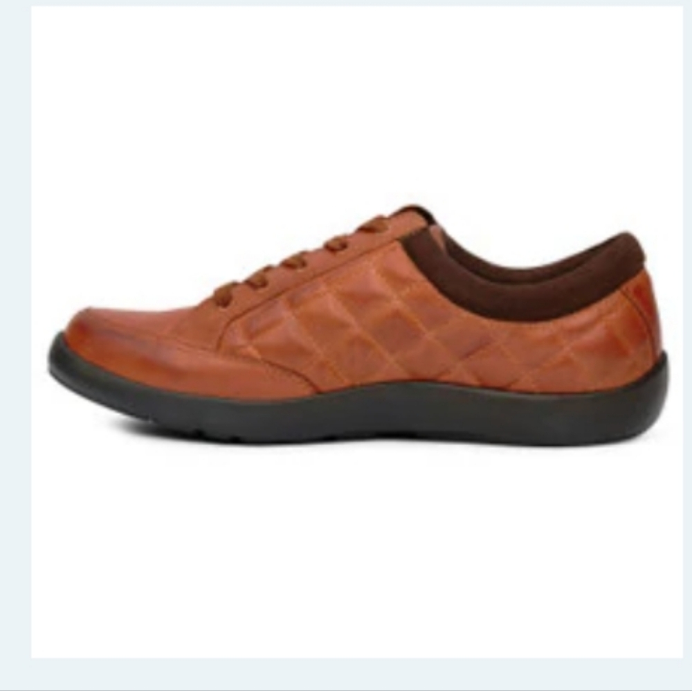 NIB Anodyne Casual Sport Women's Shoes In Saddle Size 8.5 - Picture 5 of 11